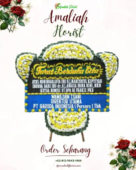 Papan Bunga Duka Wisma 46 Jakarta